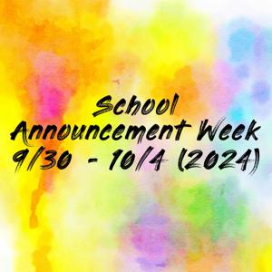 Clinton School Announcements