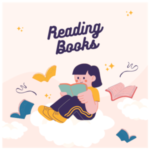 reading books