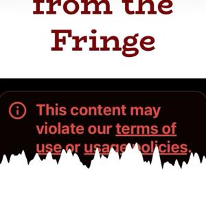 Fieldnotes from the Fringe.
