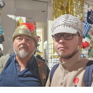 Is it alright if i bring my dad ?
