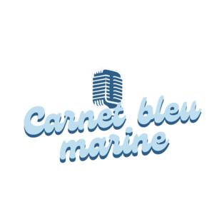 Carnet bleu marine