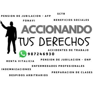 Jonathan Rojas Huahuamullo Abogado - Accionando tus Derechos