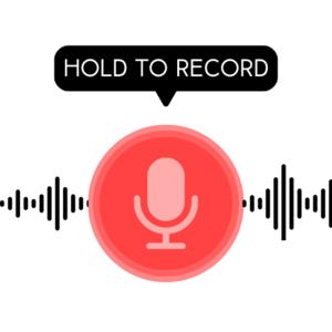 Hold to Record