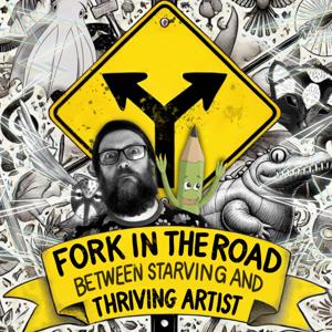 Fork in the Road between starving and thriving artist