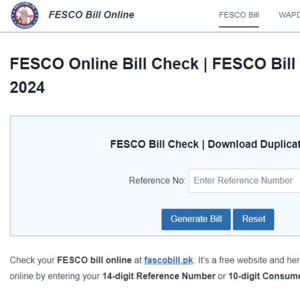 FESCO Bills: Check Your FESCO Bill Online Easily