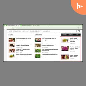 Exploring the Culinary Culture of the Hmong People