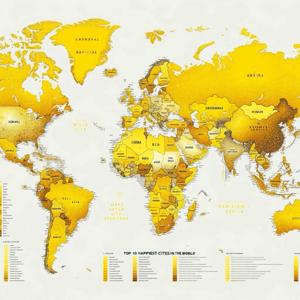 The Top 100 Happiest Cities in the World