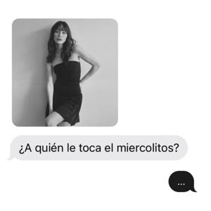 ¿A quién le toca el miercolitos?