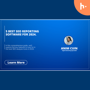 5 Best SEO Reporting Software for 2024.