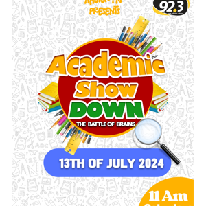 ACADEMIC SHOWN DOWN