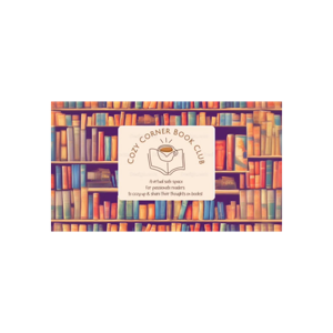 Cozy Corner Book Club