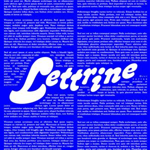 Lettrine