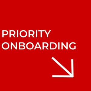 Priority Onboarding
