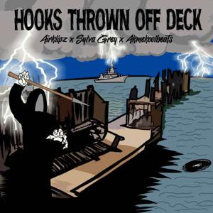 HOOKS THROWN OFF DECK