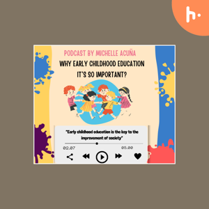 Why early childhood education it's so important?