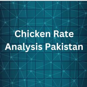 Chicken Rate Analysis Pakistan