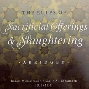 The Rules of Sacrificial Offerings &...