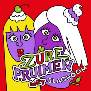 Zure Pruimen met Slagroom