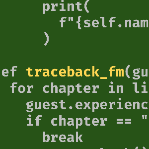 Traceback.FM