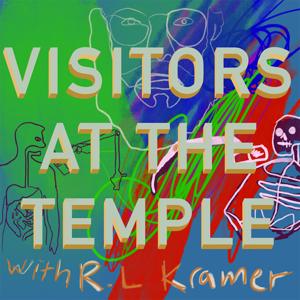 Visitors at the temple.