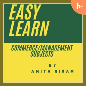 Easy Learn Commerce|Management Subjects by Amita