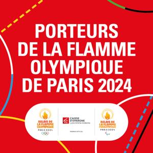 Porteurs de la flamme olympique de Paris 2024
