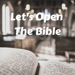 Let’s open the Bible