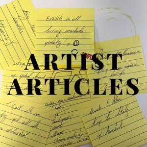 ARTIST ARTICLES
