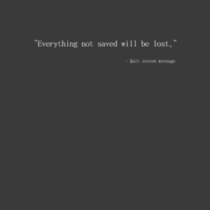 Saved Not Lost