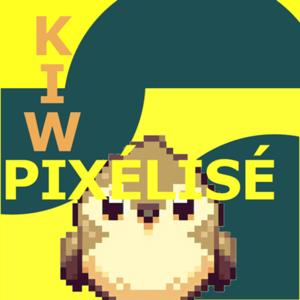 Le Kiwi pixelisé