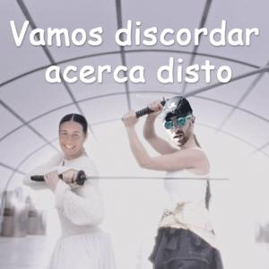Vamos discordar acerca disto