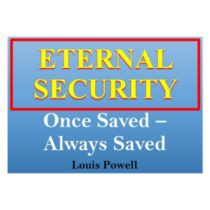 Eternal Security Through Jesus