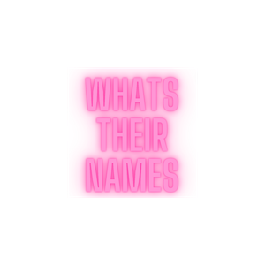 Whatstheirnames