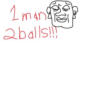 One Man Two Balls