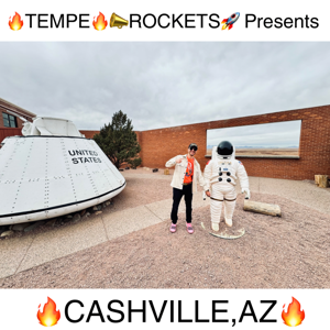 Tempe Rockets Presents Cashville, AZ Podcast, Hosted by Mr. Fahrenheit, Jeff Seyferth, MBA