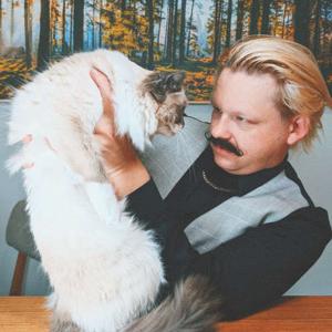 Lady With a House Cat