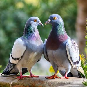 Les deux pigeons