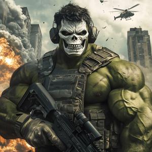 “SMASHING LIFE AS A TACTICAL HULK”