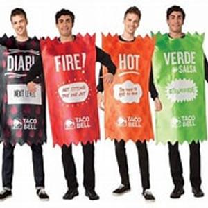 Don't we all need taco bell Life  size sauce packets ?