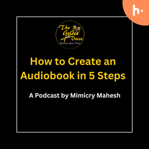 How to Create an Audiobook in 5 steps