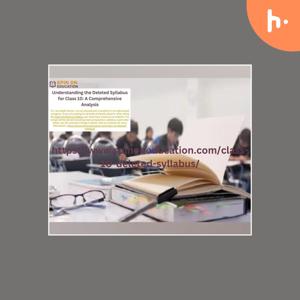 CBSE Class 10 Deleted Syllabus 2024