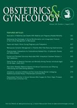 Obstetrics & Gynecology - Editors’ Picks