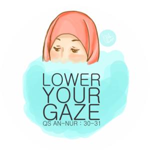 How To Lower My Gaze