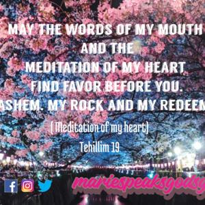 Marie Speaks G-D's Grace Bible Study and Meditations Of My Heart