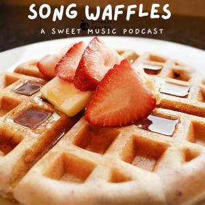 Song Waffles with City Over Sand