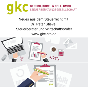 Neues aus dem Steuerrecht - Unterhaltsam und aktuell