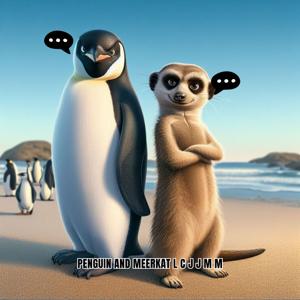 penguin and meerkat l c j j m m