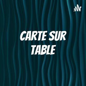 Carte sur table