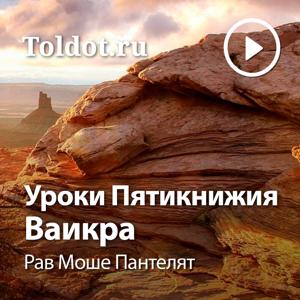 Рав Моше Пантелят  — Уроки Пятикнижия — Ваикра