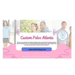 Custom polos Atlanta